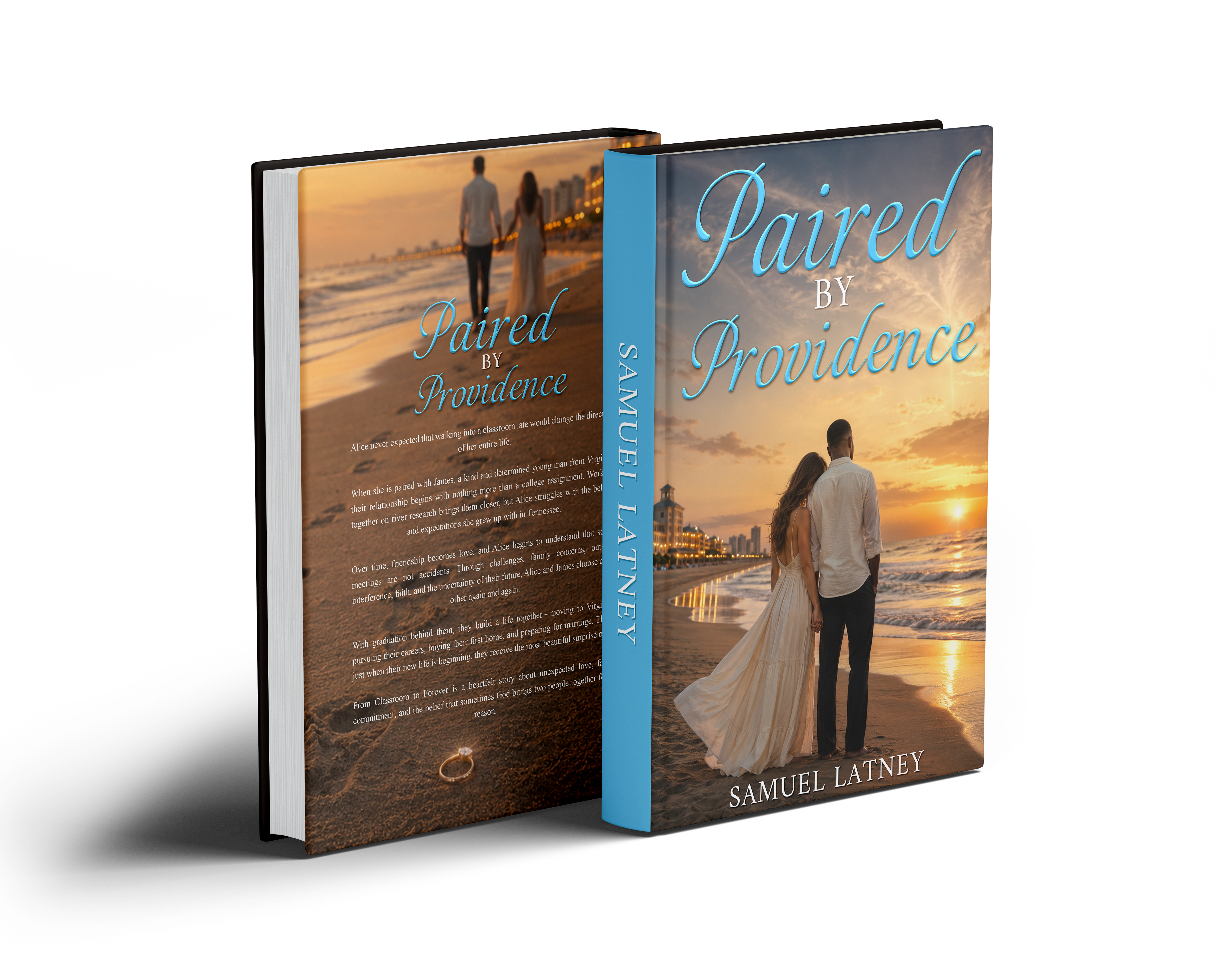 Front and back covers of Paired by Providence by Samuel Latney.